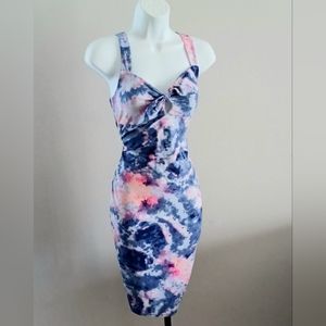 Sleevless Multicolored Dress